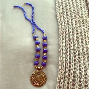 Necklace with an antique aesthetic